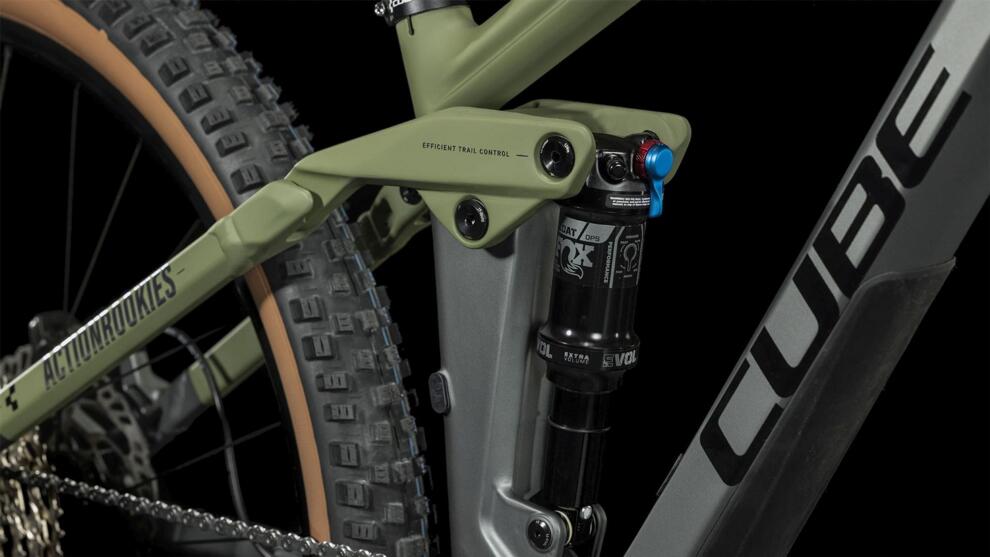 cube stereo hybrid 140 olive CUBE Stereo 140 Hpc Rookie Flashgrey/Olive 2024 – Mcrbikes