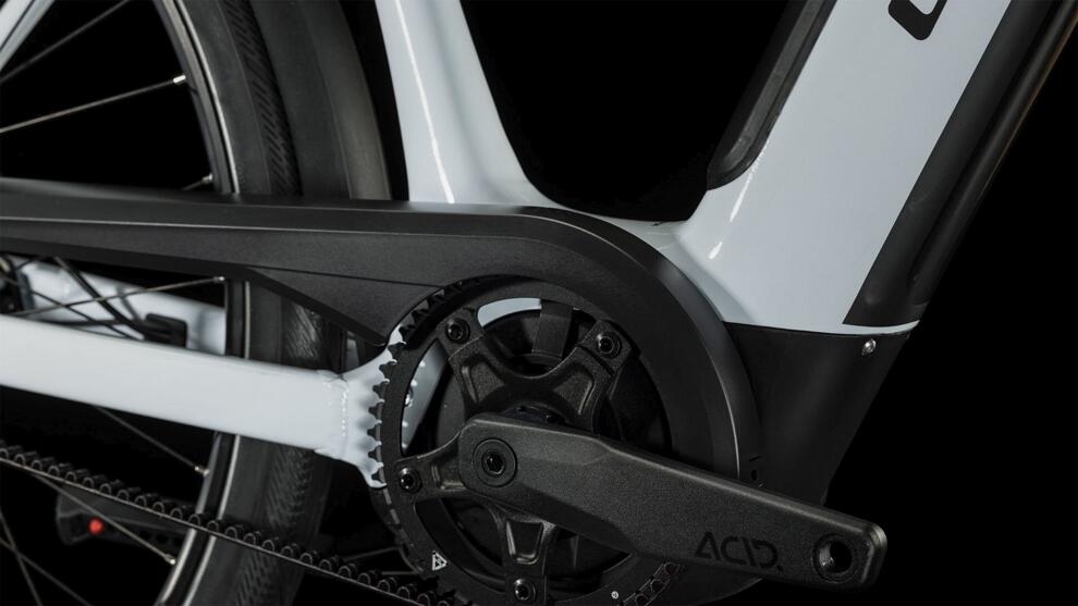 Cube Supreme Hybrid Exc 500 Flashweiß/Schwarz 2024