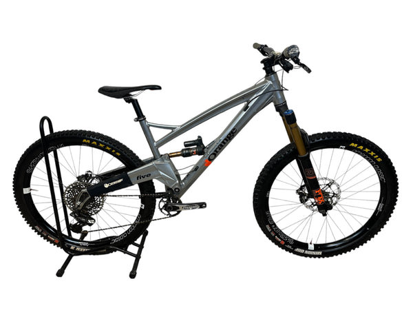 Orange Five Pro 2018 Chrome Full Suspension Mountain Bike