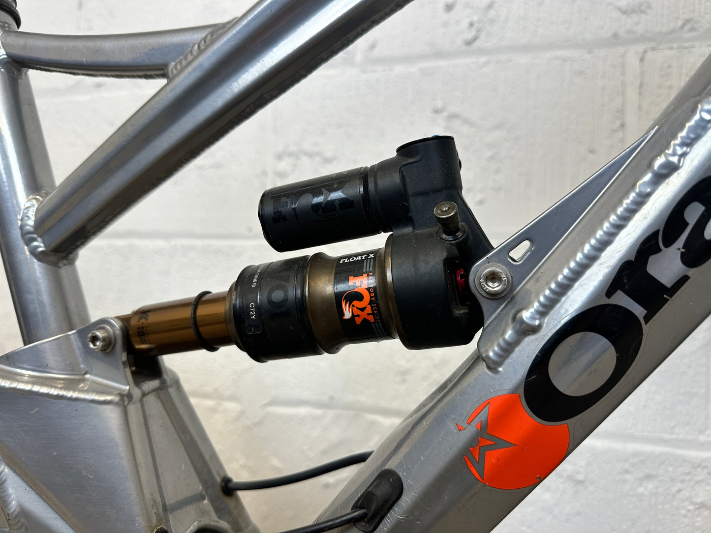 Orange Five Pro 2018 Chrome Full Suspension Mountain Bike