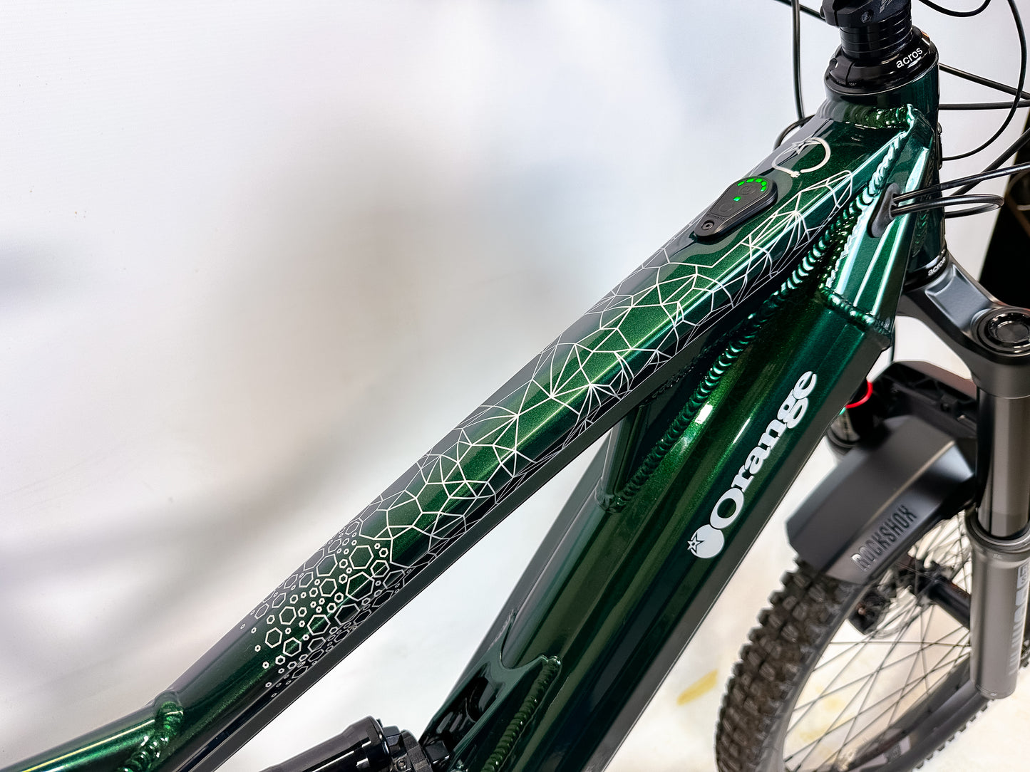 Orange Phase 27.5 S 2024 Full Suspension Electric Bike *Only 81 Miles*