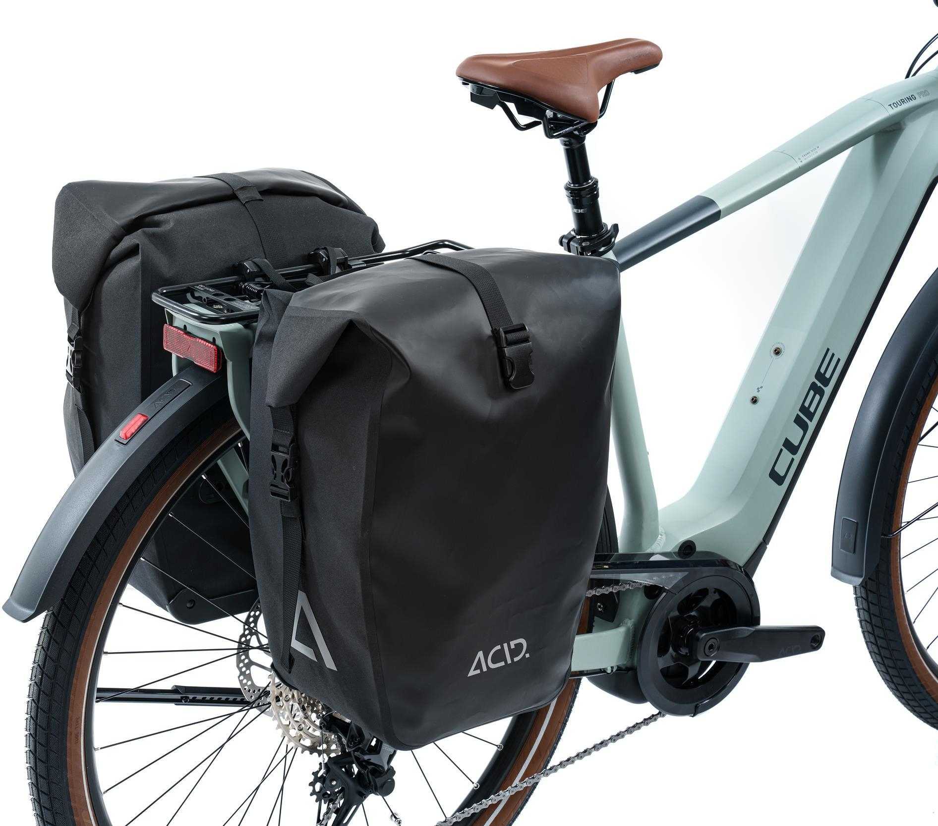 acid fahrradtasche travlr 20/2 ACID Fahrradtaschen Travlr Pure 20/2 Schwarz – Mcrbikes
