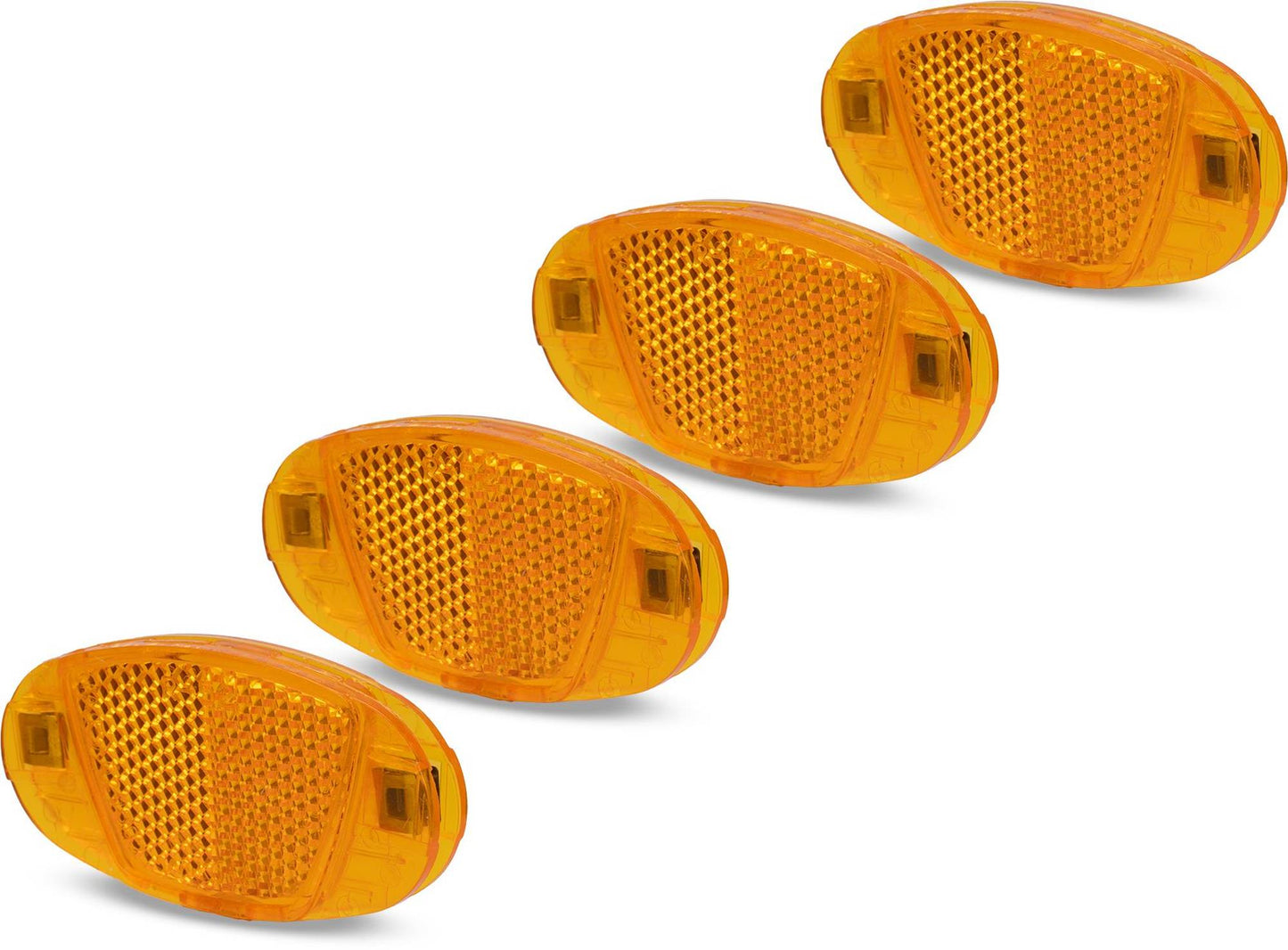 ACID SPOKE REFLECTOR SET CMPT ORANGE