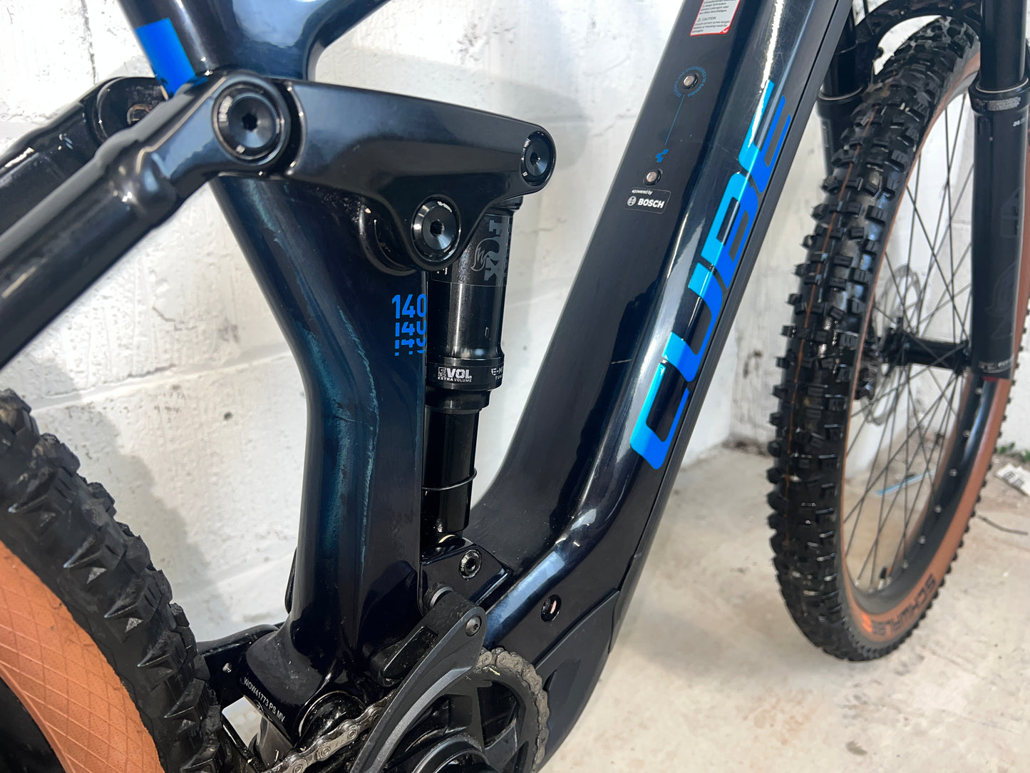 Cube Stereo Hybrid 140 HPC SLX 750 2024 Electric Mountain Bike *Only 60 Miles*