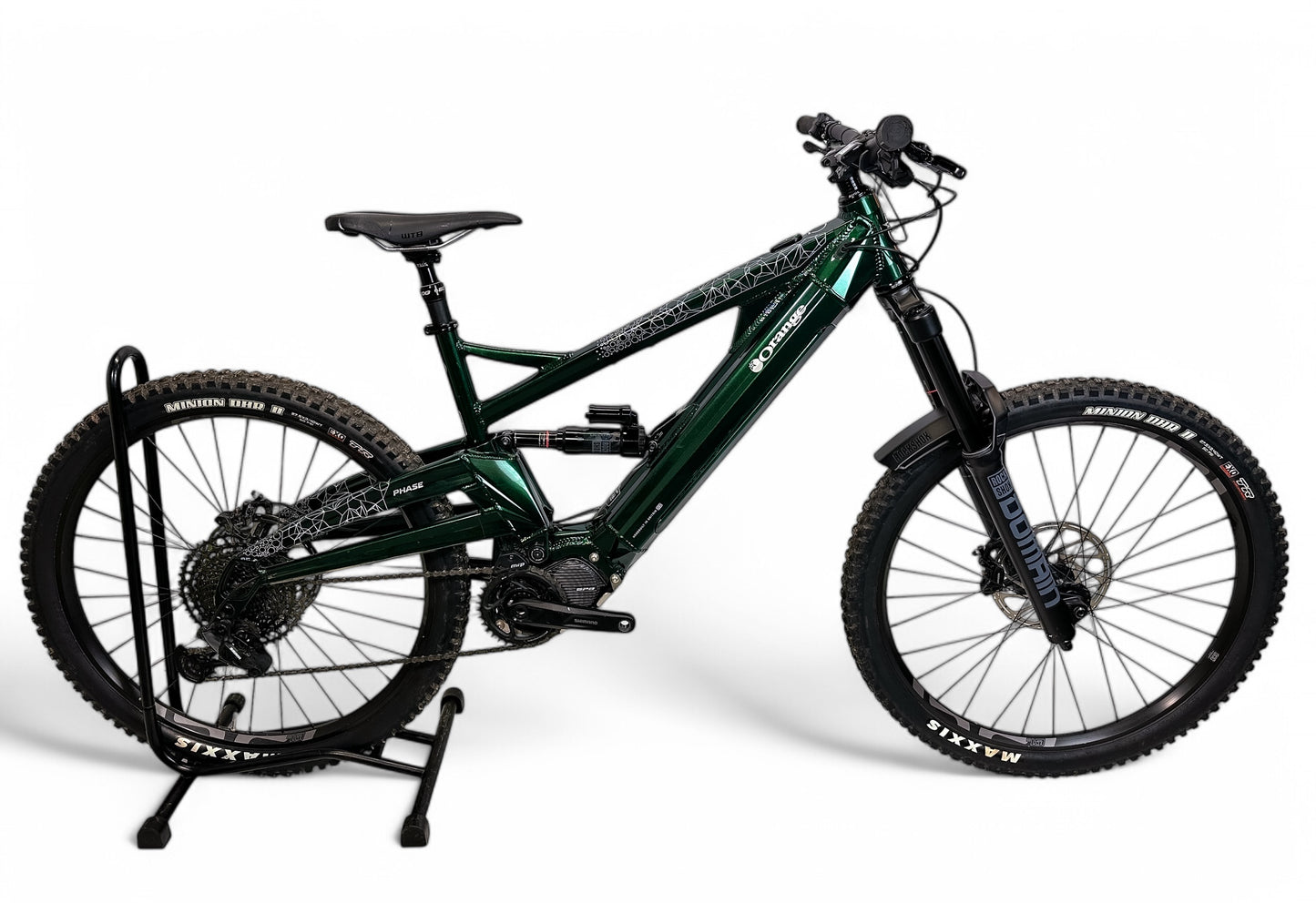 Orange Phase 27.5 S 2024 Full Suspension Electric Bike *Only 81 Miles*