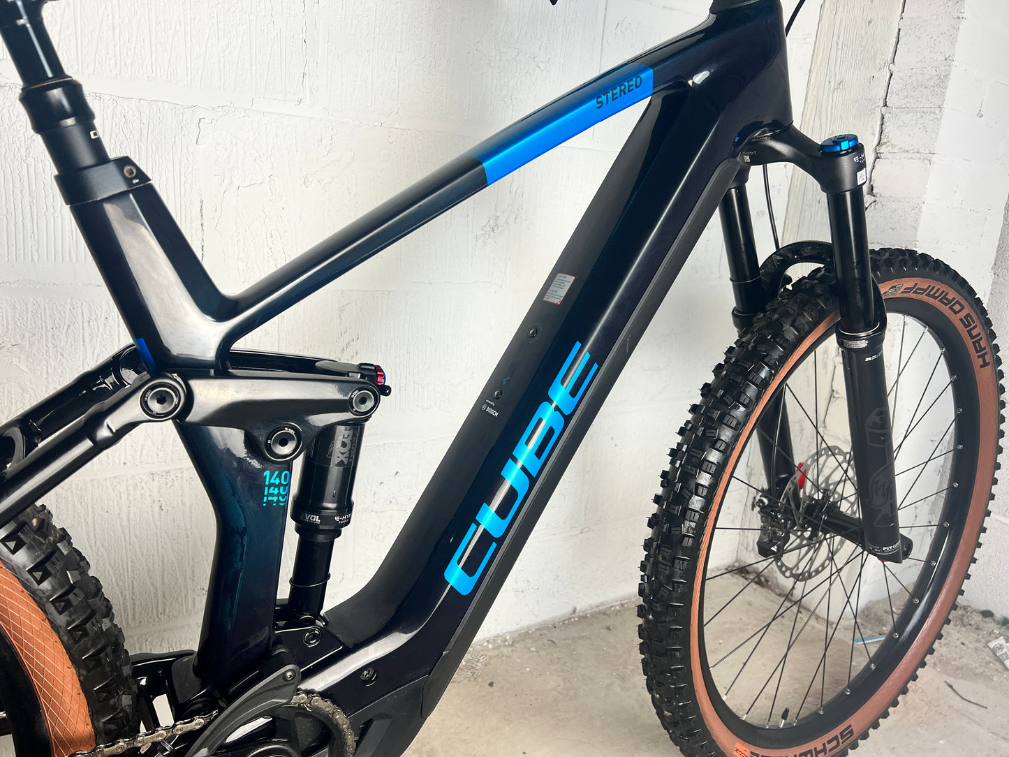 Cube Stereo Hybrid 140 HPC SLX 750 2024 Electric Mountain Bike *Only 60 Miles*