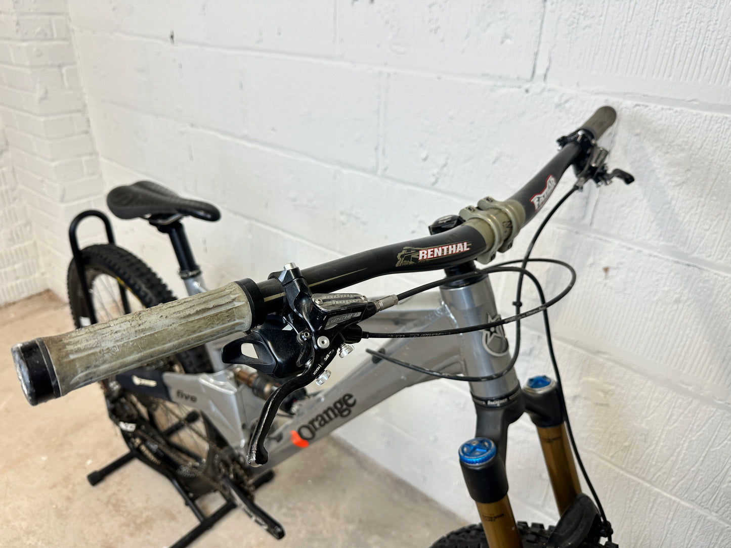 Orange Five Pro 2018 Chrome Full Suspension Mountain Bike