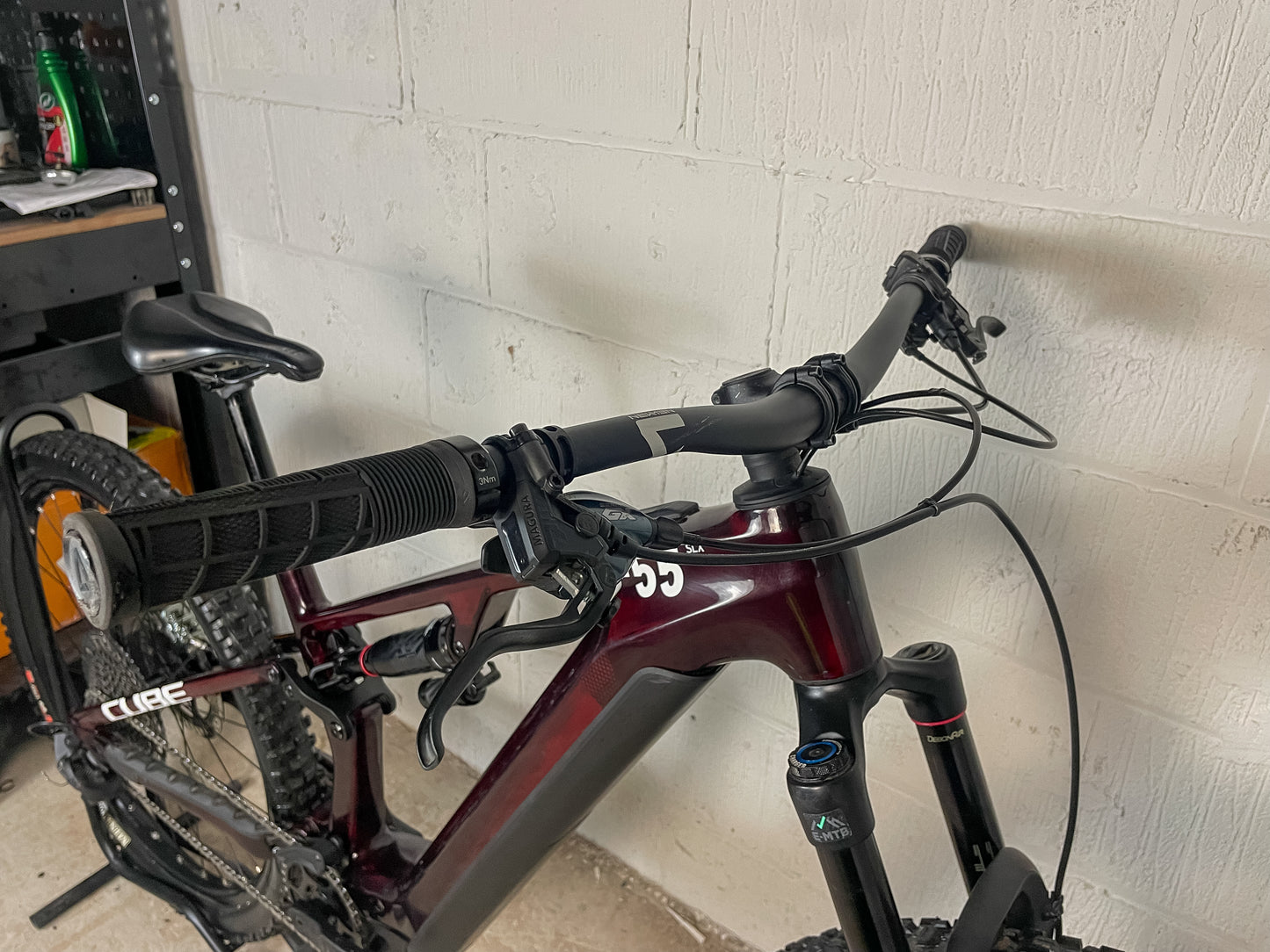 Cube Stereo Hybrid One55 C:68X SLX 750 2025 Electric Mountain Bike