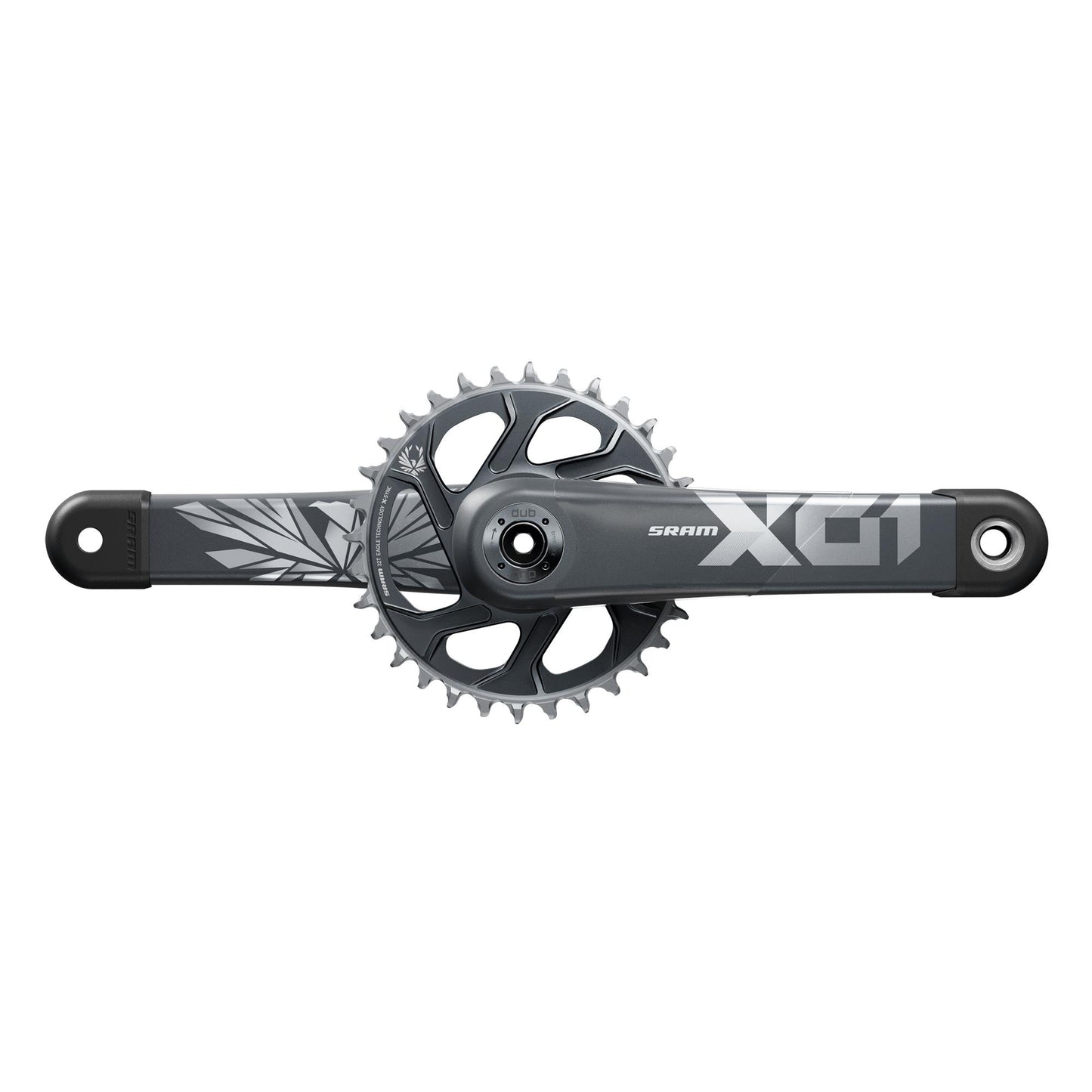 SRAM Crankset X01 Eagle Boost 148 DUB 12s w Direct Mount 32T X-SYNC 2 Chainring (DUB Cups/Bearings not included) C3