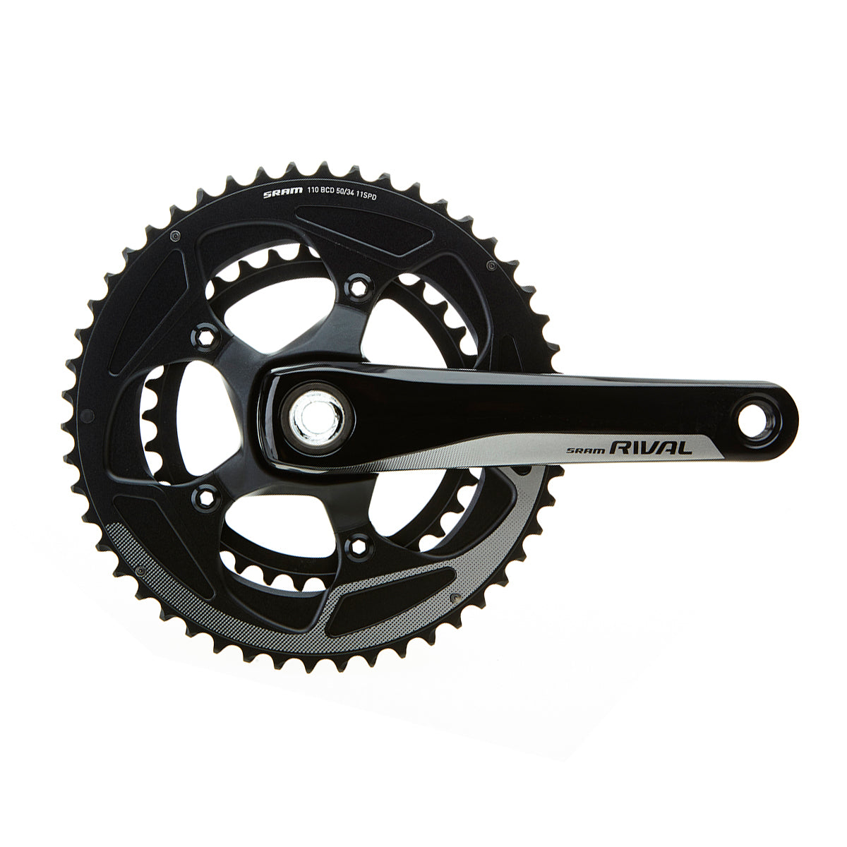 SRAM Rival22 Crank Set BB30 172.5 50-34 Yaw Bearings NOT incl