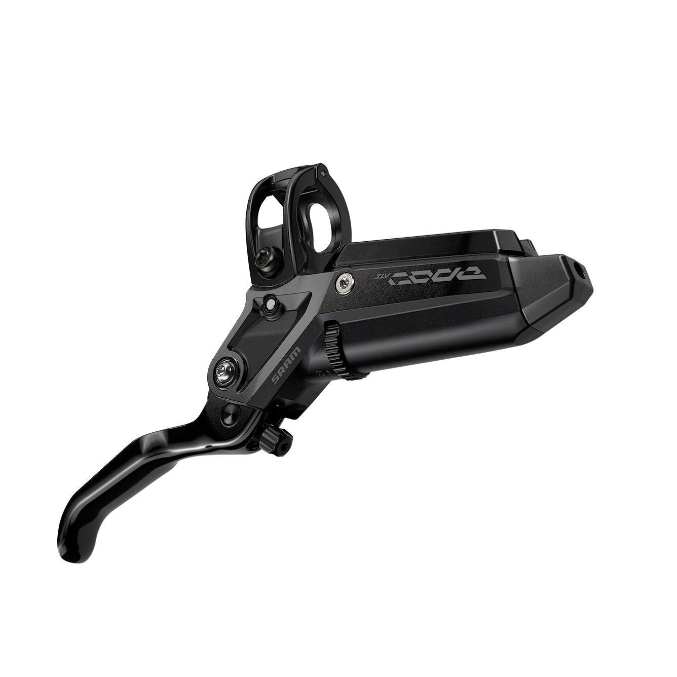 SRAM - Disc Brake Code Silver Stealth - Aluminum Lever, Stainless Hardware, Reach/Contact Adj ,Swinglink, Front Hose (Includes mmx Clamp, Rotor/Bracket Sold Separately)C1