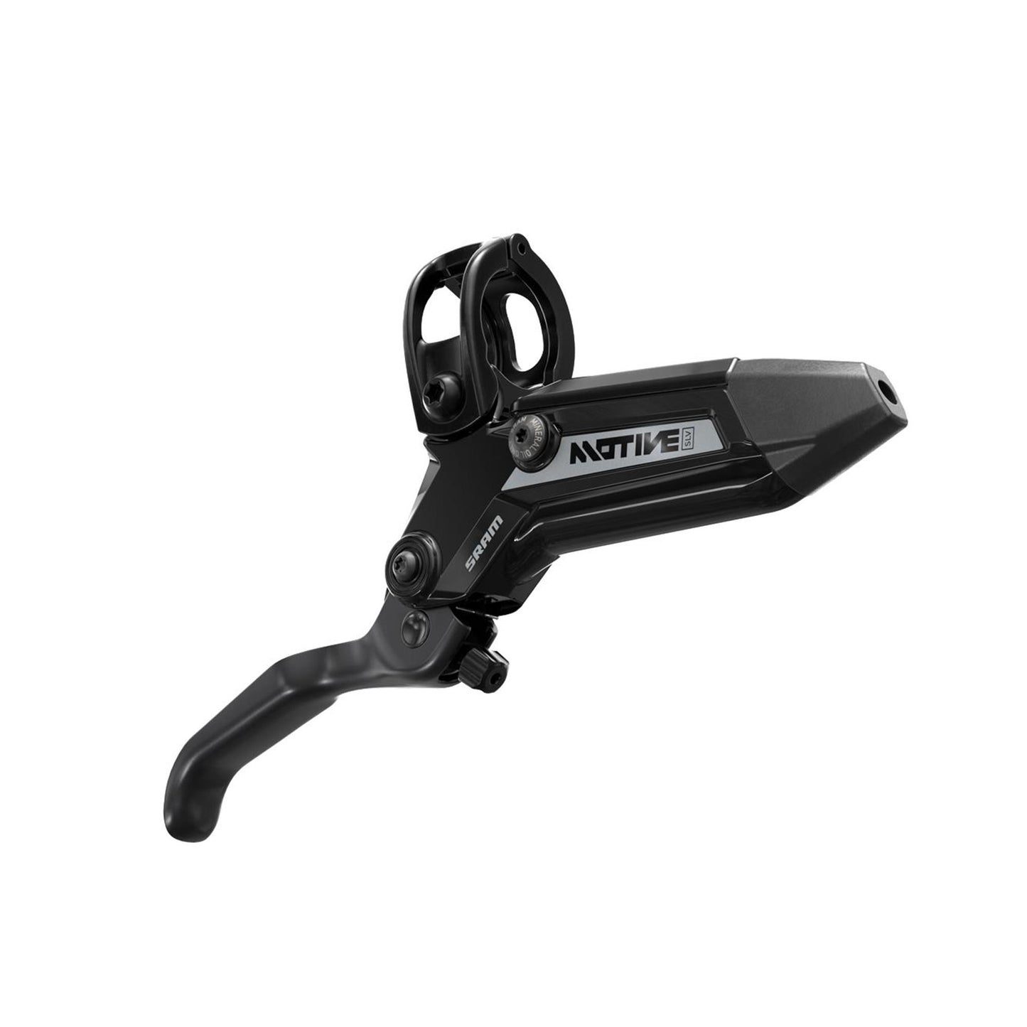 SRAM Disc Brake Motive Silver - Black Ano, Bearing Lever,Tool Free Reach, Bleeding Edge (includes MMX Clamp, Rotor/Bracket sold separately) A2