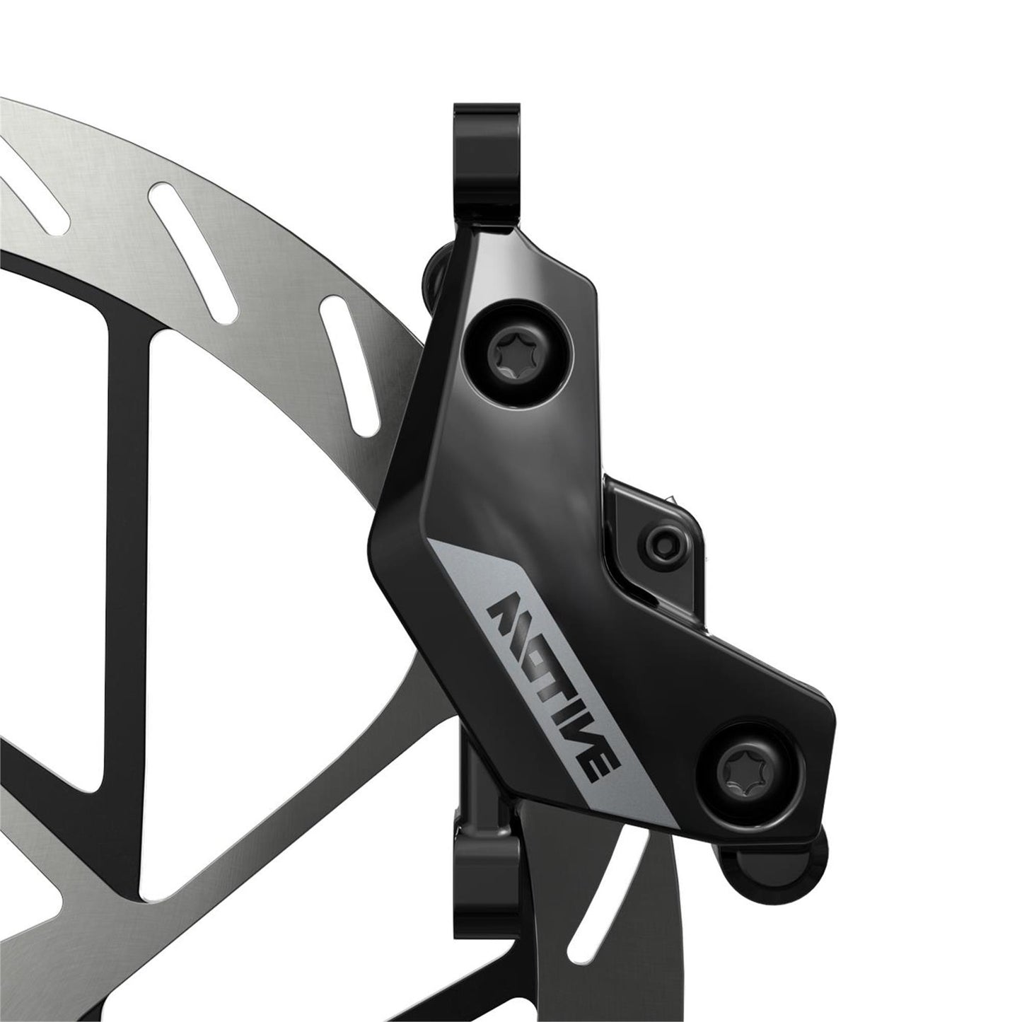 SRAM Disc Brake Motive Silver - Black Ano, Bearing Lever,Tool Free Reach, Bleeding Edge (includes MMX Clamp, Rotor/Bracket sold separately) A2