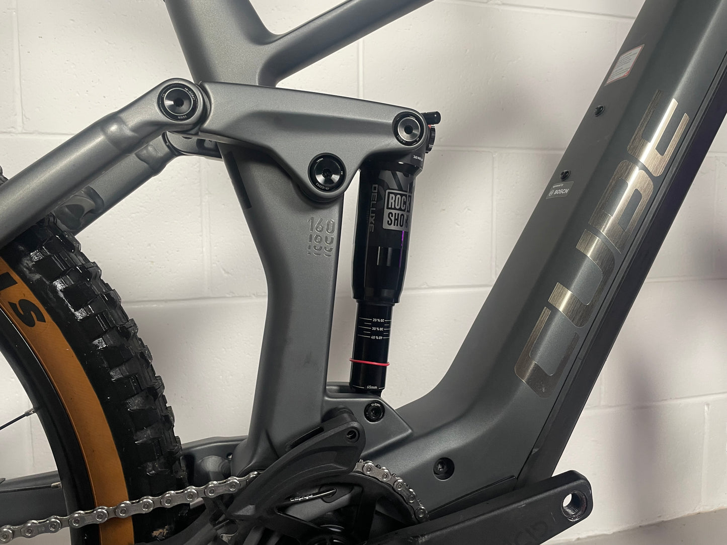 Cube Stereo Hybrid 160 HPC Race 750 2024 Electric Mountain Bike *Only 230 Miles Rode*