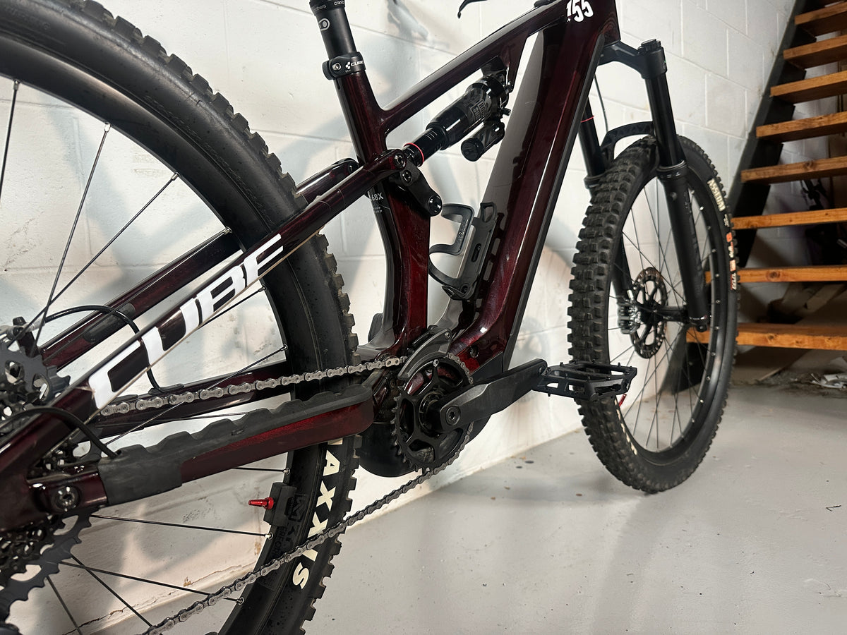Cube Stereo Hybrid ONE55 SLX 750 2024 Electric Mountain Bike - 198 Miles
