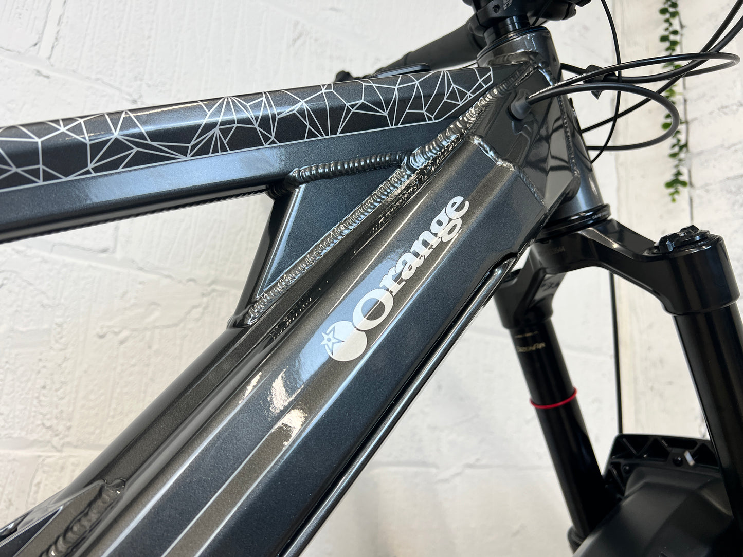 Orange Phase S 2025 Electric Mountain Bike *Only 30 Miles Rode*