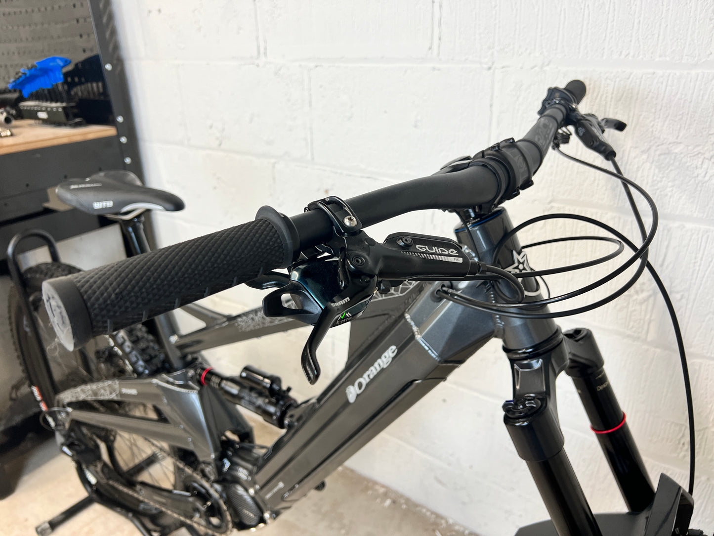 Orange Phase S 2025 Electric Mountain Bike *Only 30 Miles Rode*