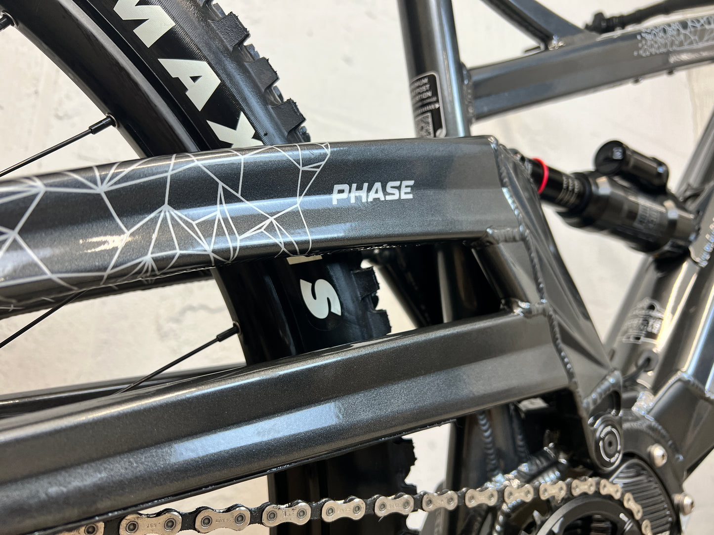 Orange Phase S 2025 Electric Mountain Bike *Only 30 Miles Rode*