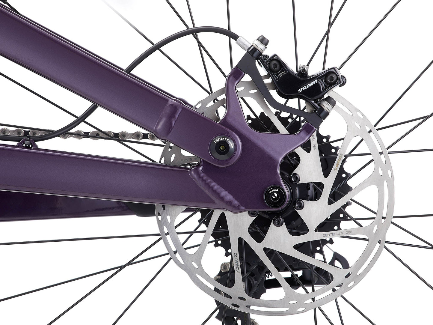 Kona Process X DH 2024 Full Suspension Mountain Bike - Gloss Metallic Grape