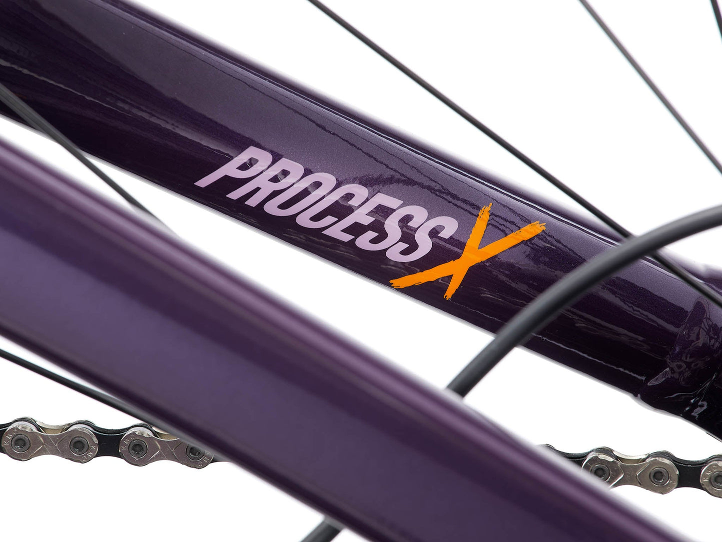 Kona Process X DH 2024 Full Suspension Mountain Bike - Gloss Metallic Grape