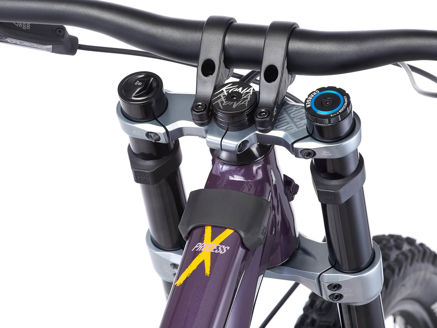 Kona Process X DH 2024 Full Suspension Mountain Bike - Gloss Metallic Grape