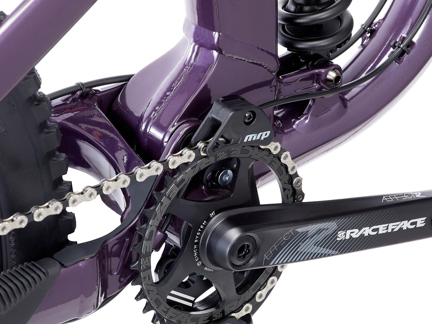 Kona Process X DH 2024 Full Suspension Mountain Bike - Gloss Metallic Grape