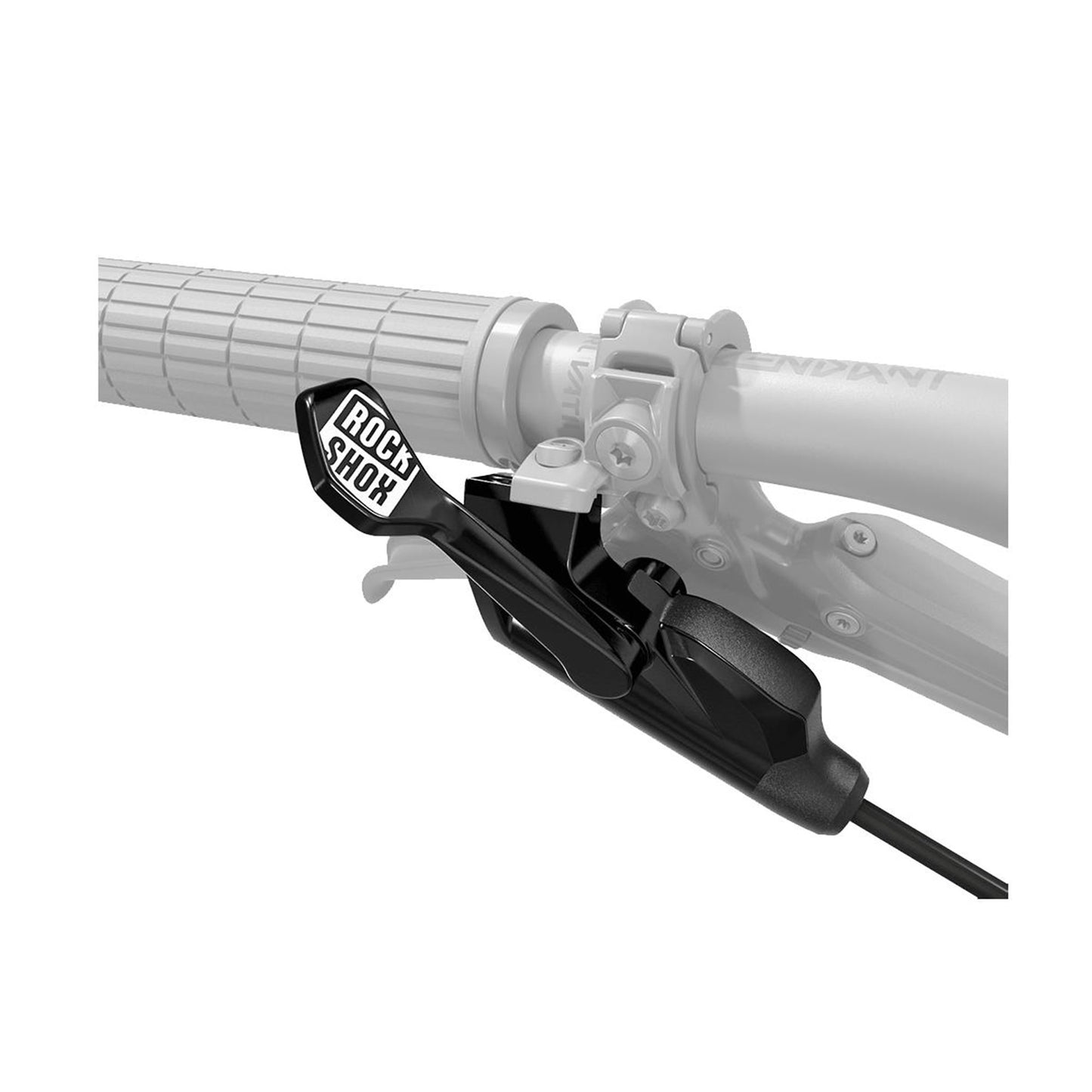 RockShox Reverb Remote Upgrade Kit - Left/below (includes Remote, bleedingedge fitting, discrete clamp, MMX clamp) - REVERB A2-B1 (2013+)