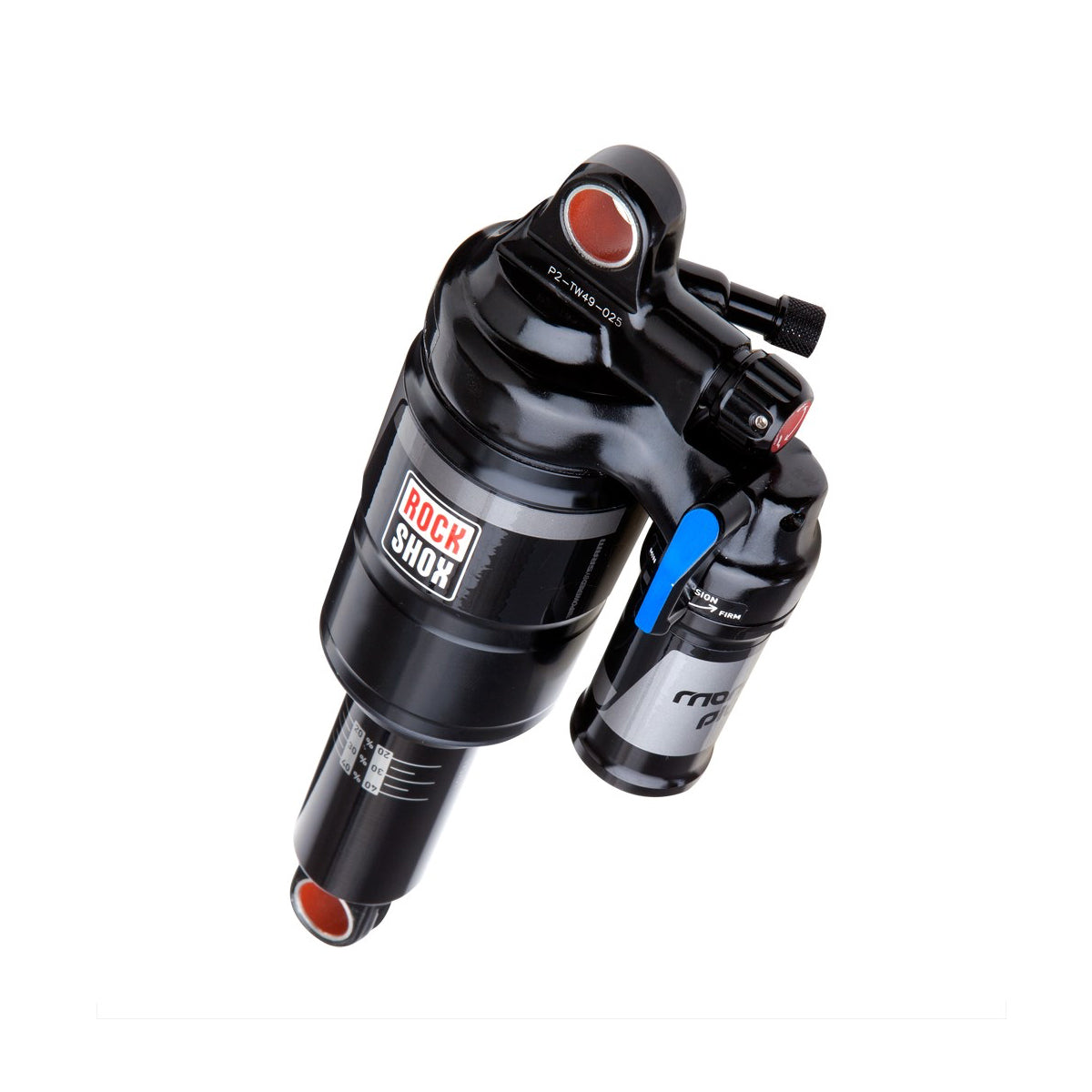 RockShox - Monarch Plus RC3 - (197X48/7.75x1.9) DebonAir - 5 Volume Reducers - MReb/MComp - FastBlack/SBC Shock Block (includes mounting hardware) 2016 Stumpjumper 27.5/29 B3 - MY16