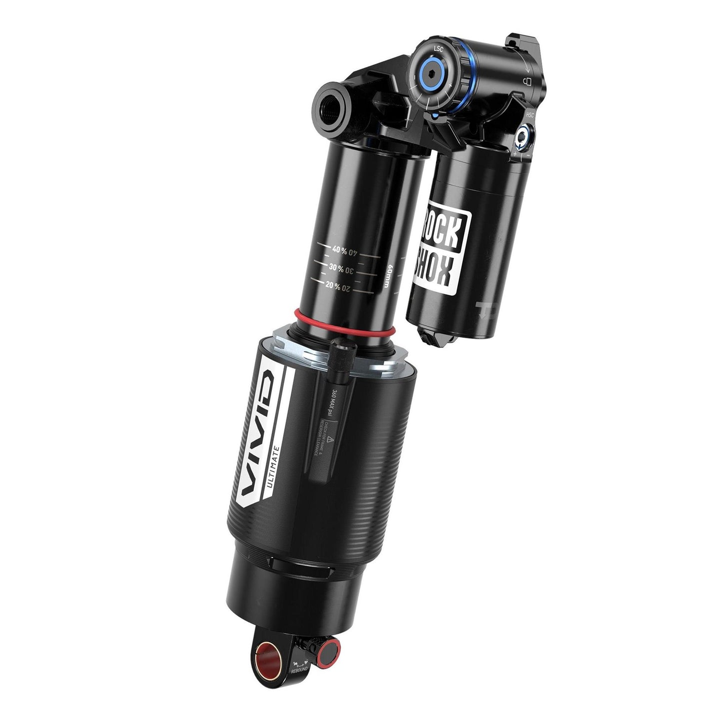 RockShox Rear Shock Vivid Ultimate RC2T - Standard Trunnion - C1
