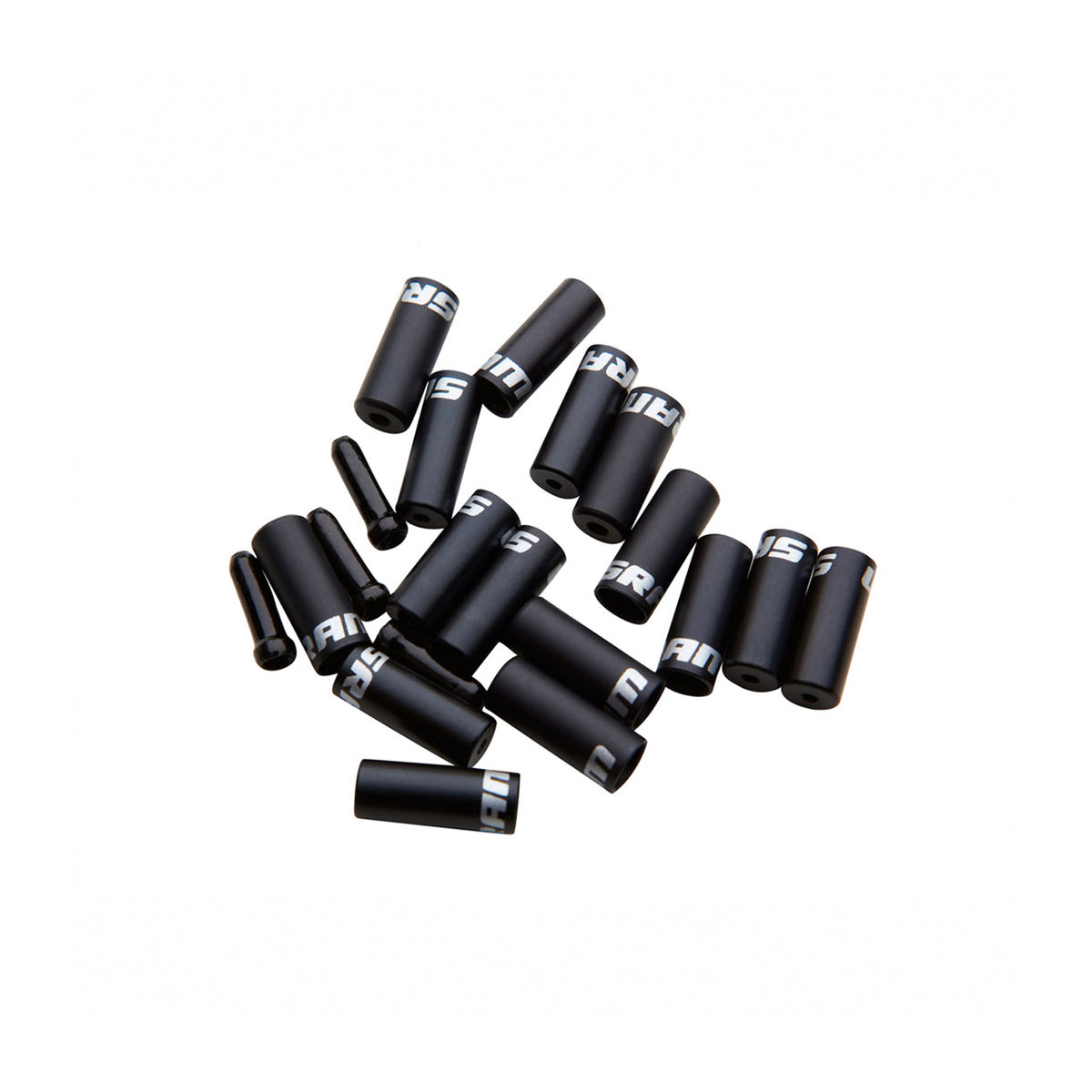 SRAM Derailleur Cable Ferrules - 4mm Open Black Aluminium (100pcs)