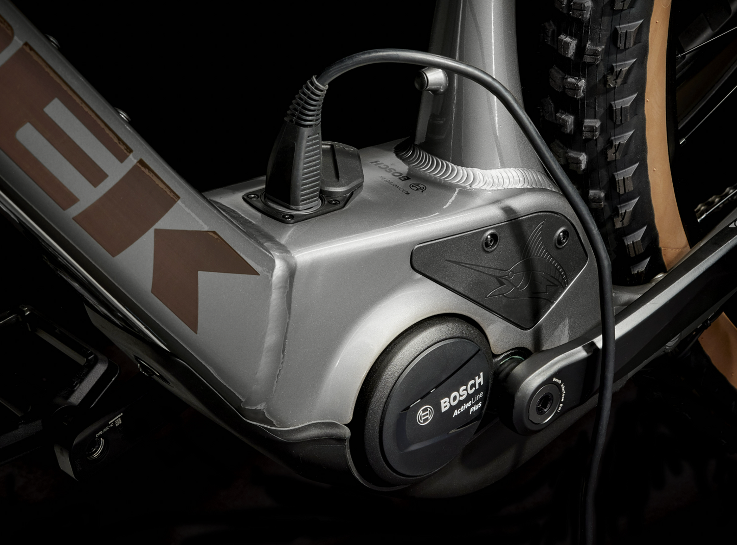 Trek Marlin+ 8 2025 Electric Mountain Bike Mercury