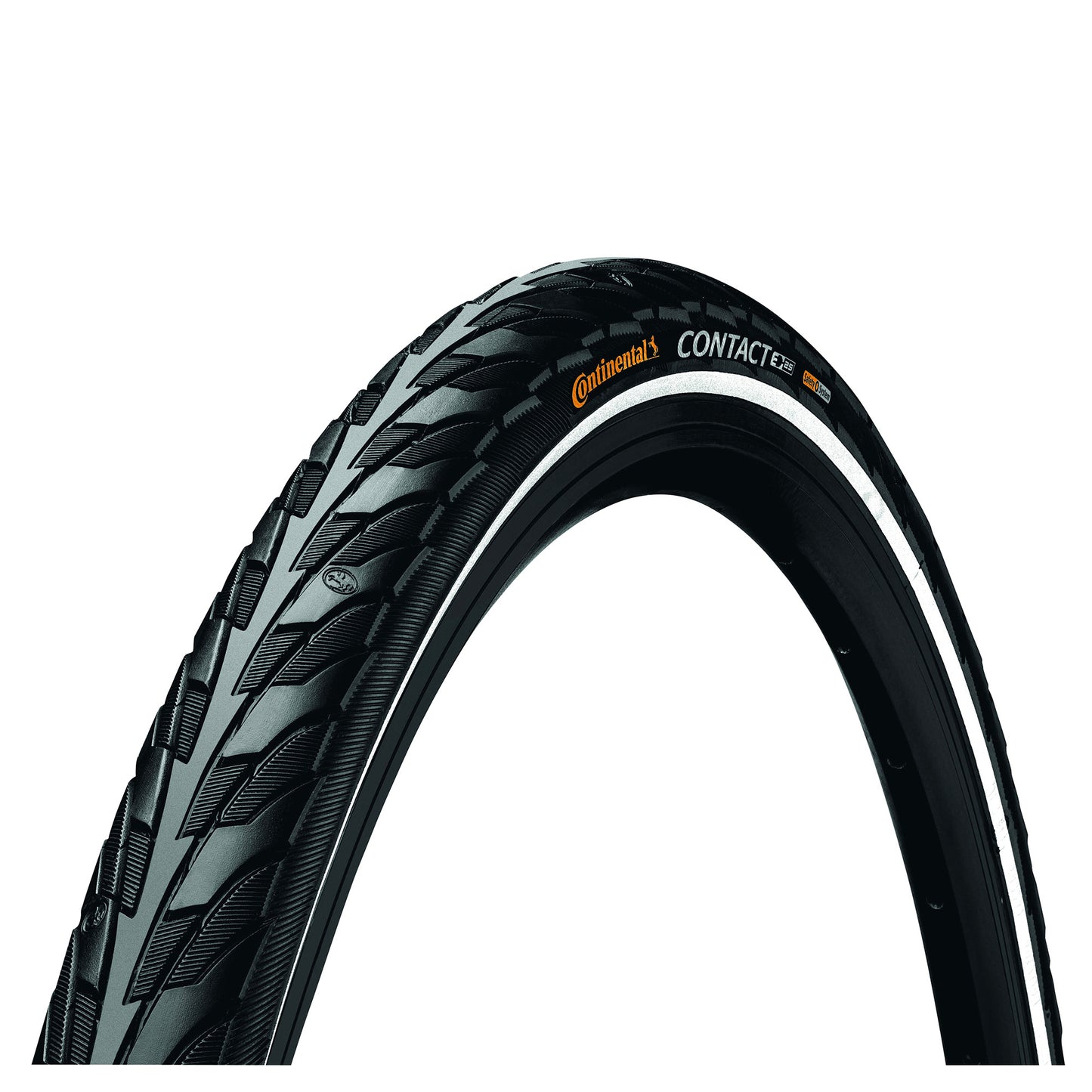 Continental CONTACT Tyre - Wire Bead: BLACK/BLACK 700X28C