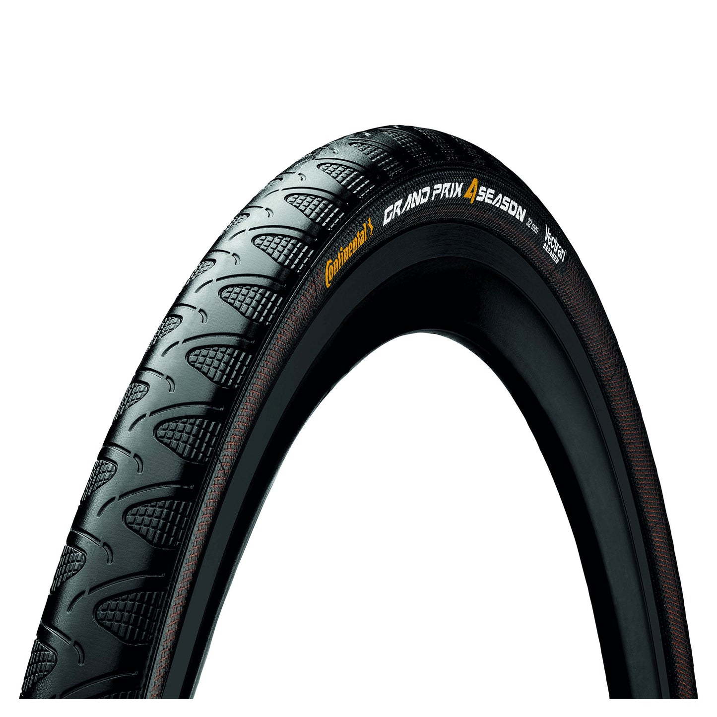 Continental Grand Prix 4-Season Tyre - Foldable: BLACK/BLACK 700X28C