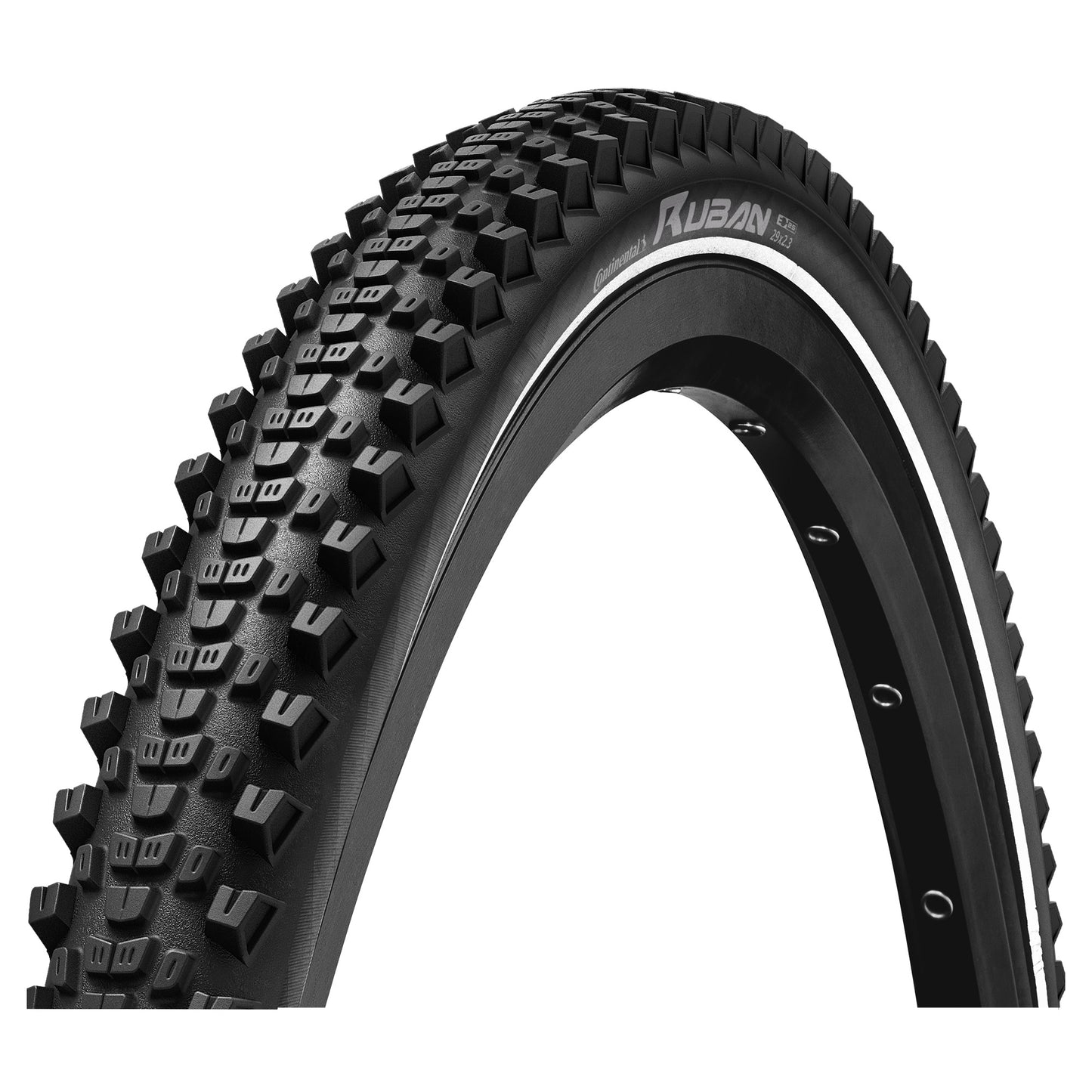 Continental Ruban - Wire Bead Tyre - Wire Bead: BLACK/BLACK REFLEX 27.5X2.30"