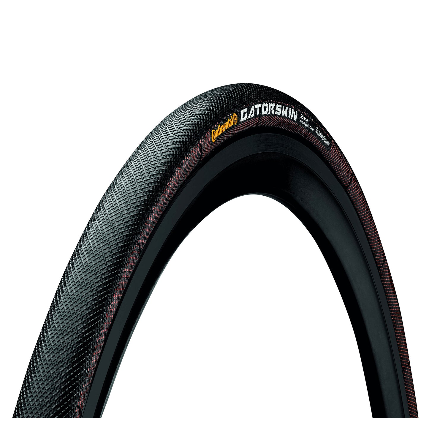 Continental Sprinter Gatorskin Tyre - Tubular: BLACK/BLACK 28"X22MM