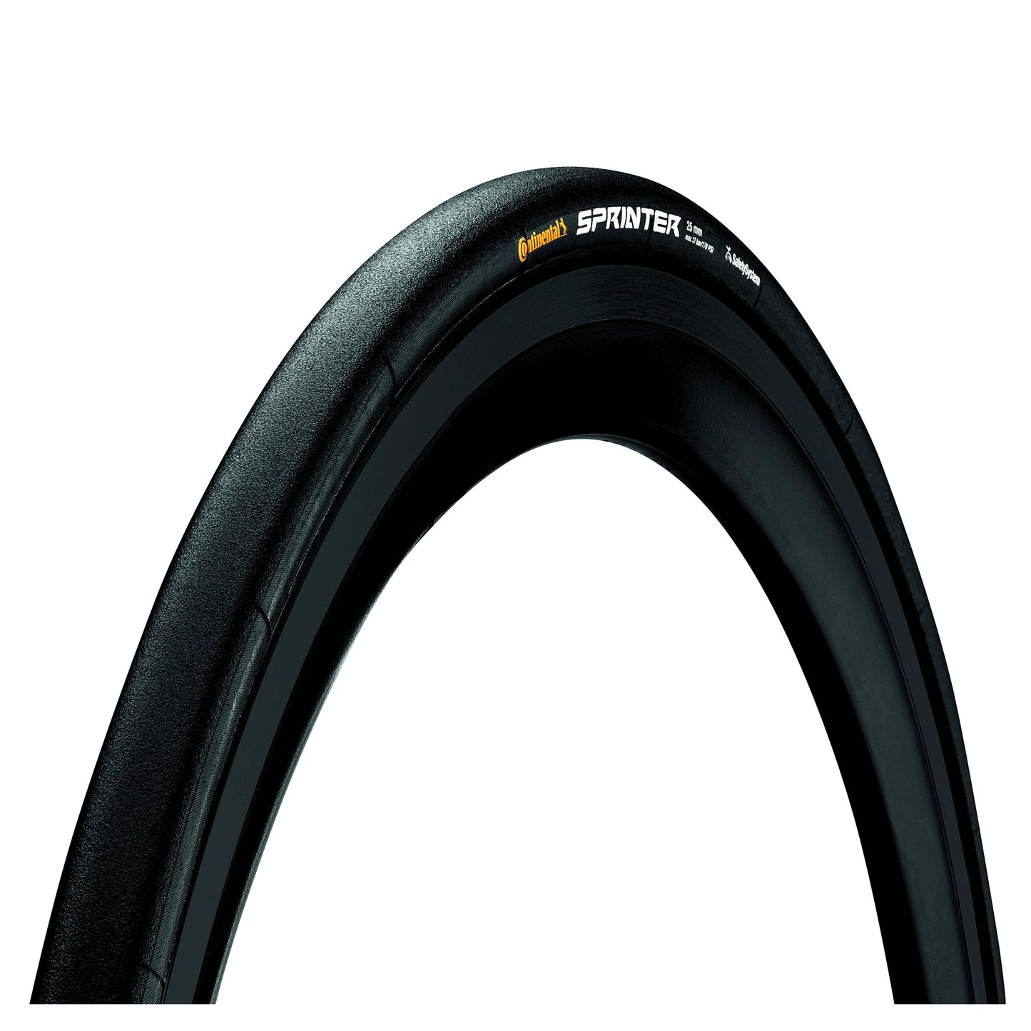 Continental Sprinter Tyre - Tubular BlackChili Compound: BLACK/BLACK 28"X22MM