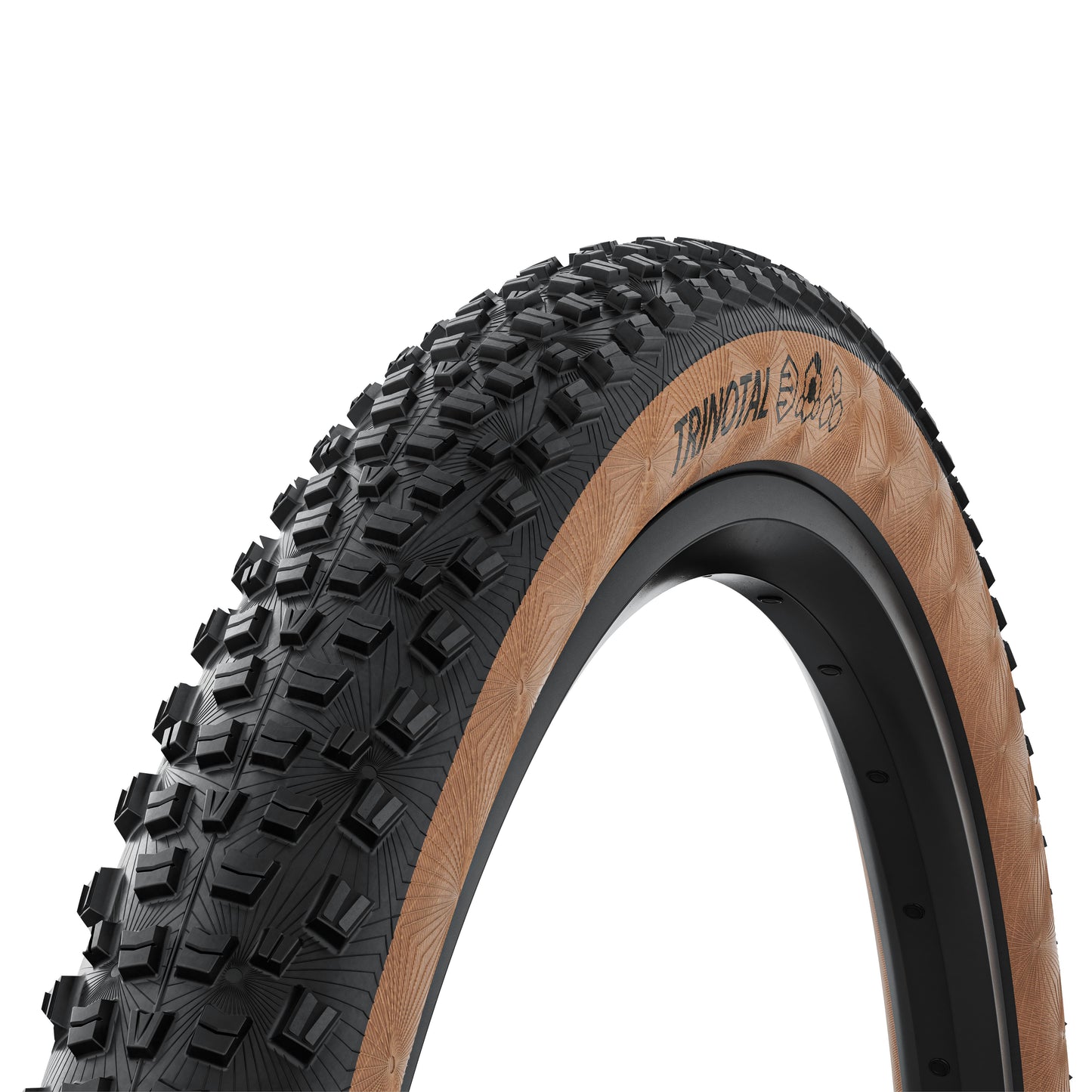 Continental Trinotal Race Rapid Foldable Tyre 2025: BLACK/TRANSPARENT 29 X 2.40