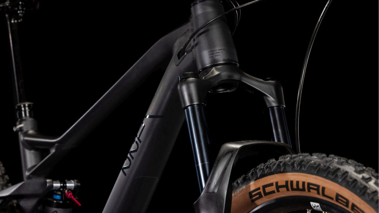 CUBE STEREO ONE22 PRO METALBLACK/BLACK 2025