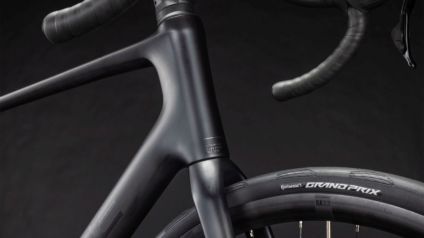 Cube Attain C:62 Race 2026 Road Bike - Black Line