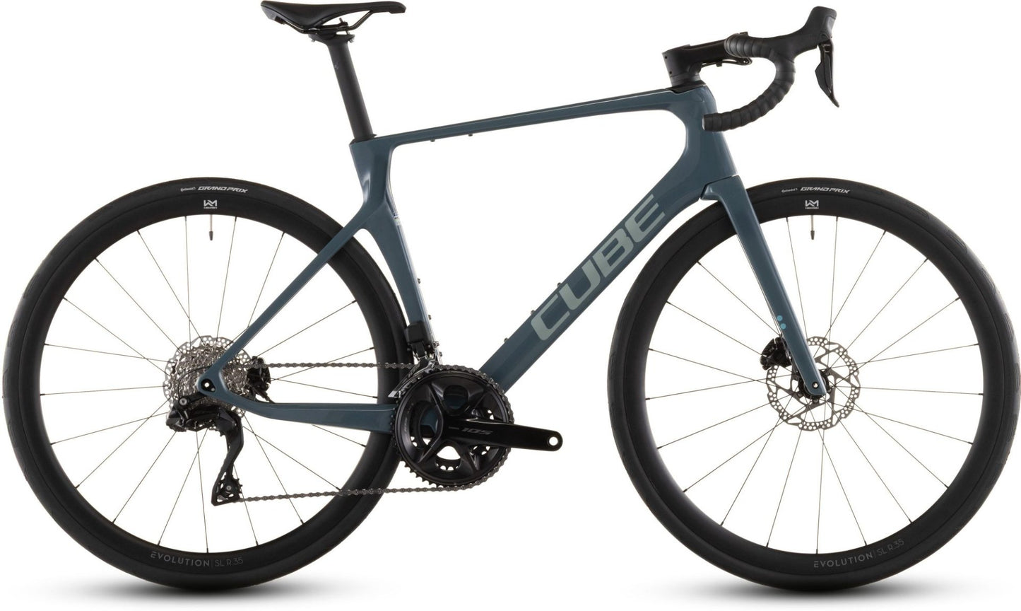 CUBE AGREE C:62 ONE STORM/GREY 2026 ROAD BIKE
