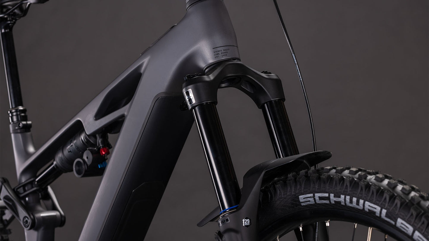 Cube Stereo Hybrid ONE77 HPC Race 800 Irongrey/Black 2026