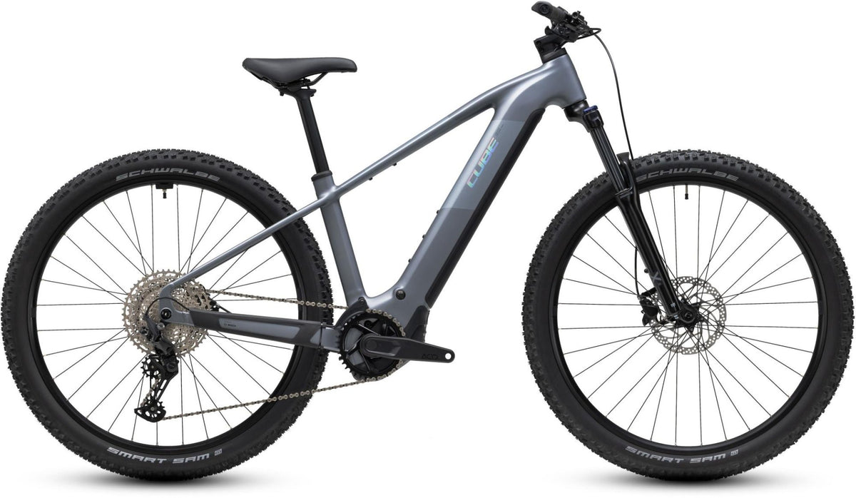 CUBE REACTION HYBRID PERFORMANCE 720 ELECTRIC MOUNTAIN BIKE - ASHGREY/PRISM - Deposit