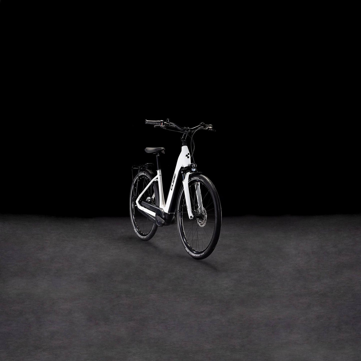 CUBE SUPREME HYBRID COMFORT ONE 500 METALLICWHITE/BLACK 2025