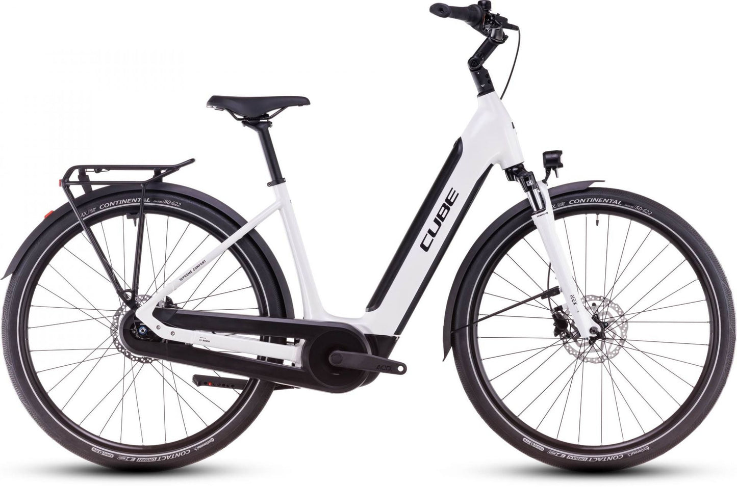 CUBE SUPREME HYBRID COMFORT ONE 500 METALLICWHITE 2025