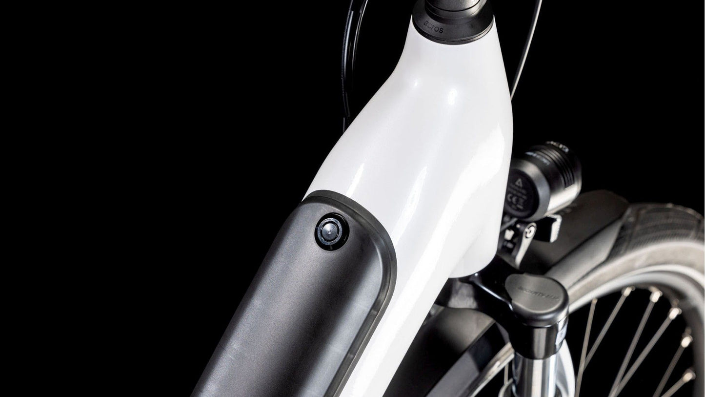 CUBE SUPREME HYBRID COMFORT ONE 500 METALLICWHITE/BLACK 2025