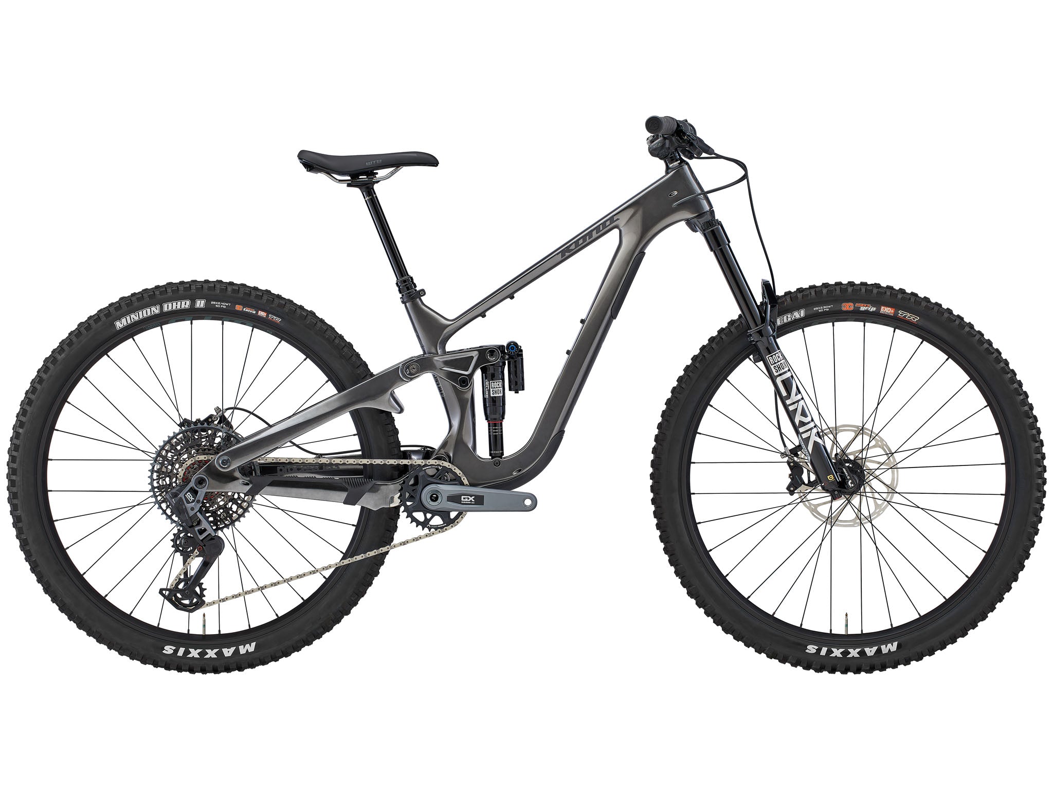 Kona Process 153DL マウンテンバイク 27.5インチ 引取希望 Kona Process 153 CR/DL 27.5 2019 Full Suspension MTB Bike - Silver