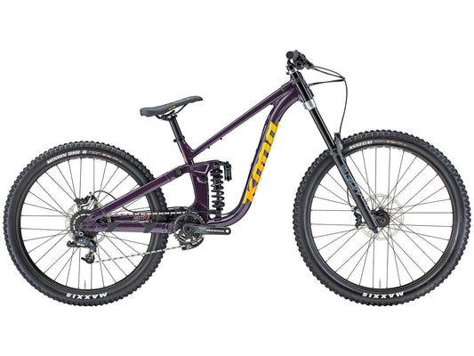 Kona Process X DH 2024 Full Suspension Mountain Bike - Gloss Metallic Grape