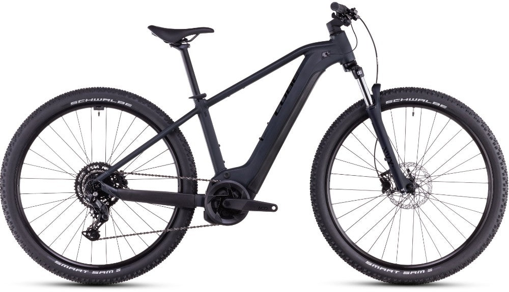 Cube Reaction Hybrid Performance 500 2025 Electric Mountain Bike Black Night