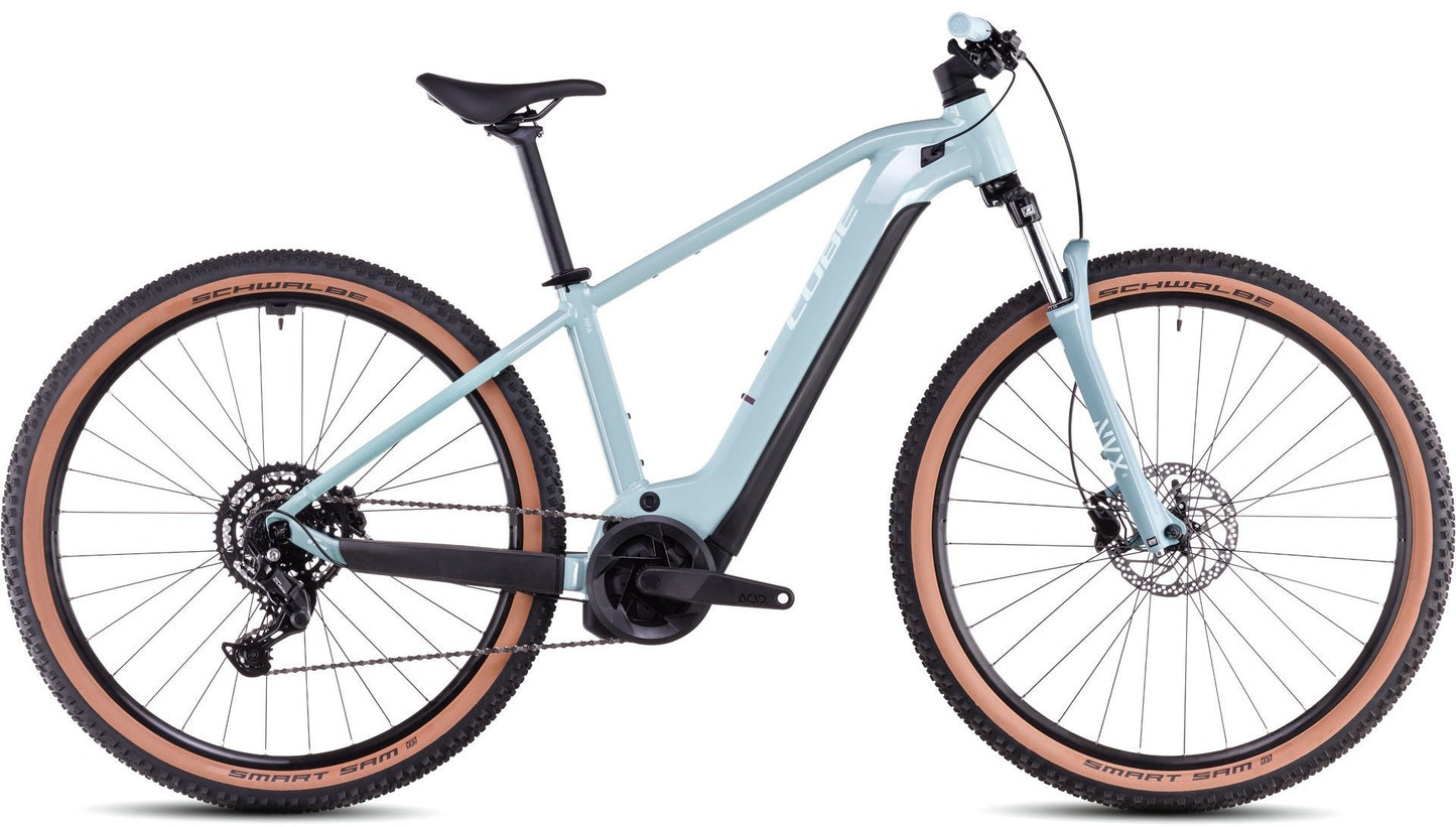 Cube Reaction Hybrid Performance 500 2025 Electric Mountain Bike Skylightblue