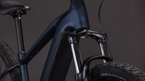 Cube Reaction Hybrid Performance 600 2026 Electric Mountain Bike Electric Blue Dazzle